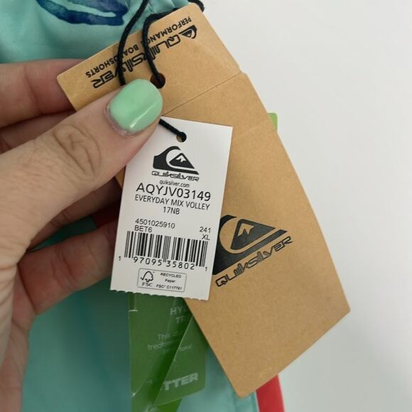 Mens Quicksilver Everyday Mix Volley Swim Trunks Size XL - Picture 5 of 7